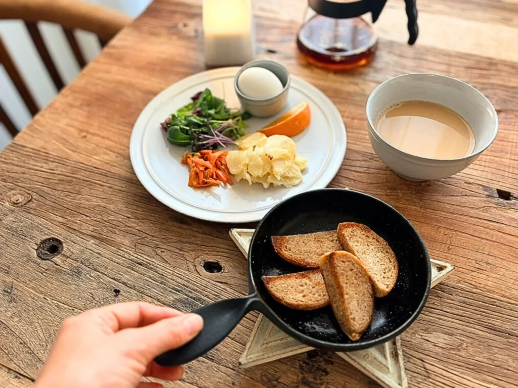 栗原はるみさんのフライパンで焼くブランぱん