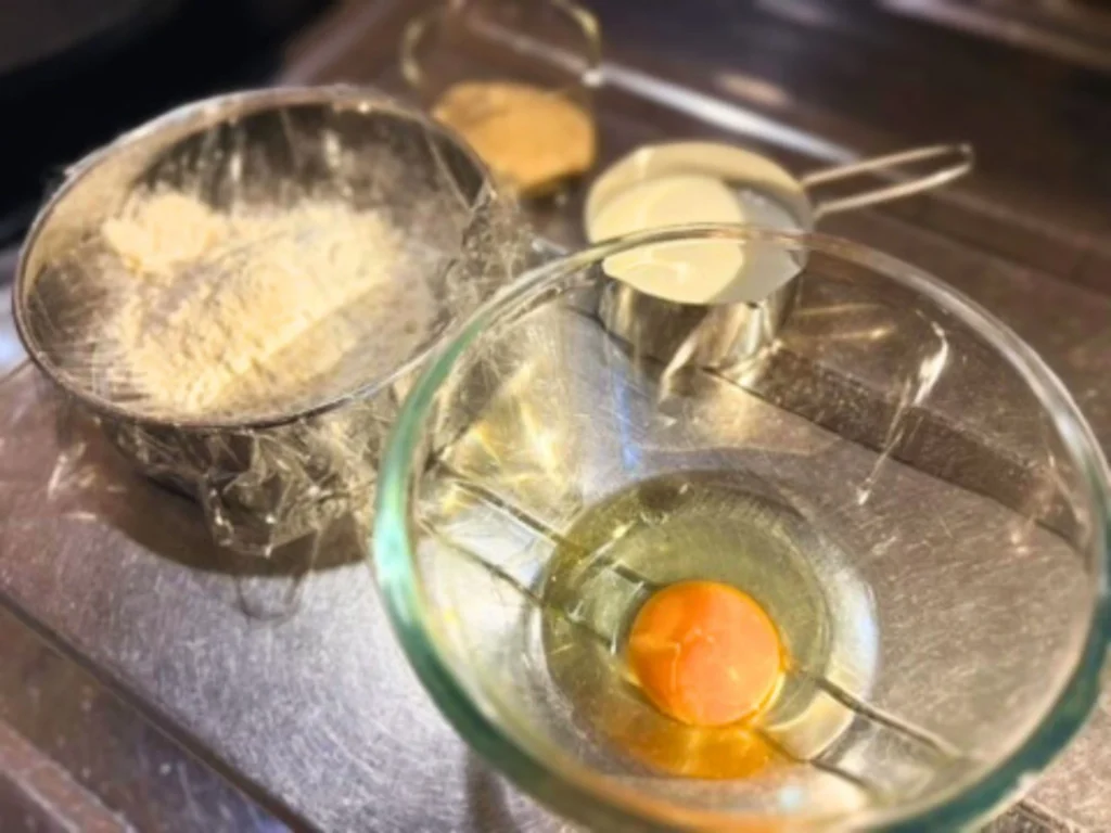 わたしの味：ホットケーキの材料