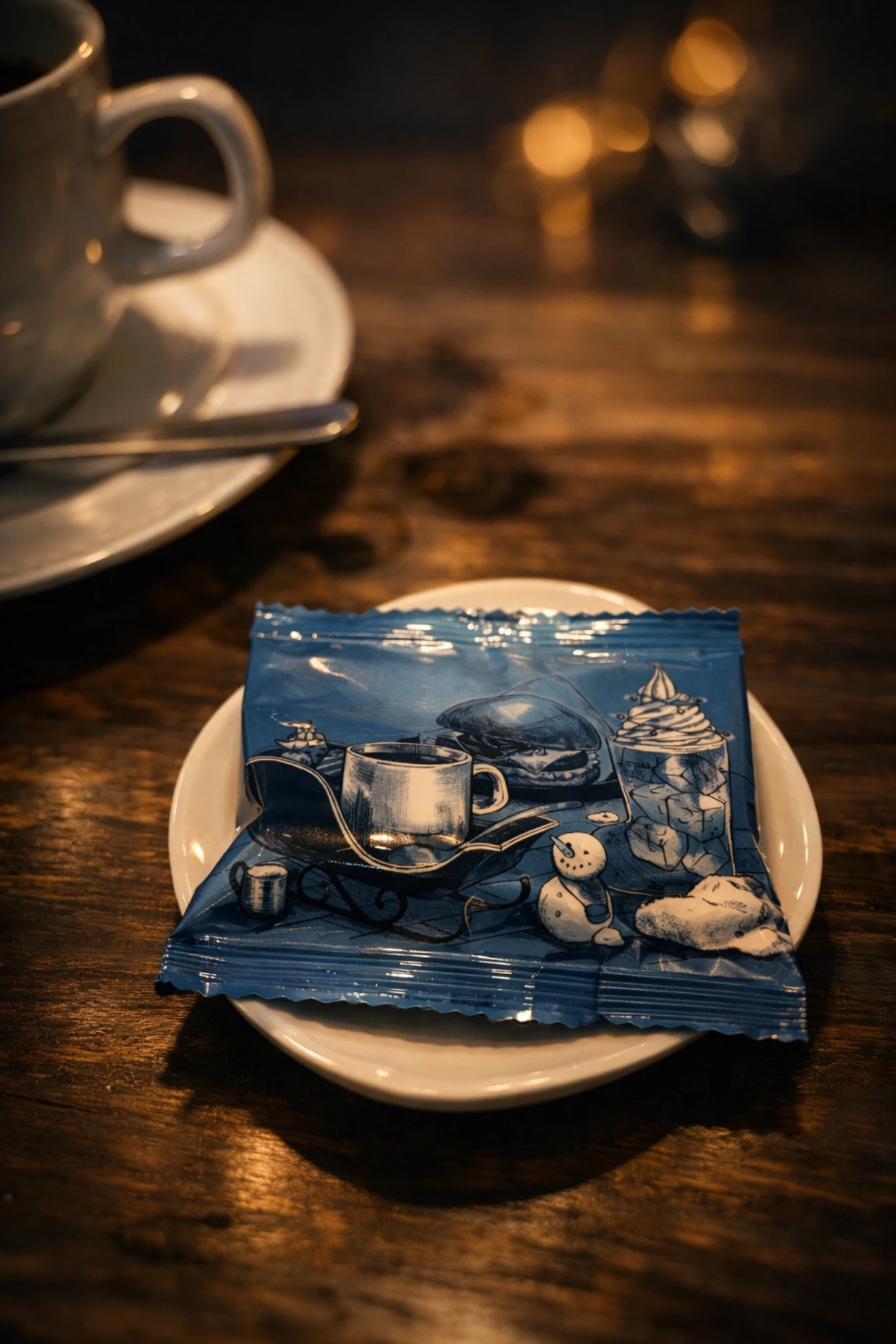 コメダ珈琲で休憩。回復5日目に飲んだ紅茶とコーヒーの時間。静かな喫茶店のテーブルとお菓子。